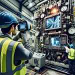 An industrial facility focusing on equipment inspection